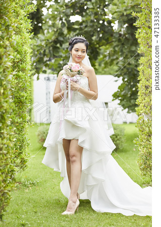 Female portrait marriage bridal Female portrait marriage bridal 47133385