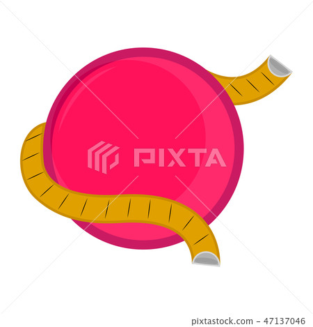 Yoga ball with a measuring tape Yoga ball with a measuring tape 47137046