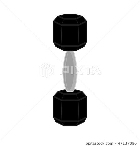 Isolated weight icon 47137080