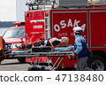 Osaka fire departure initiation ceremony 47138480