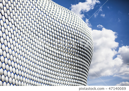 Futuristic modern building exterior cladding at Futuristic modern building exterior cladding at 47140089