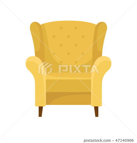 comfortable yellow chair