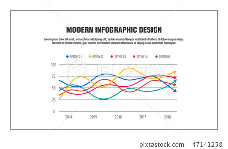 Modular infographic design Modular infographic design 47141258