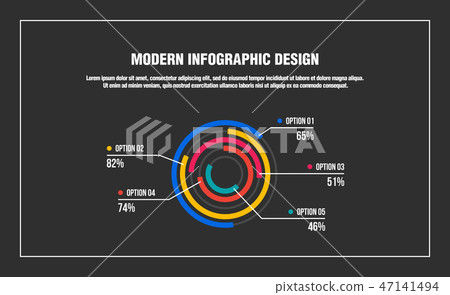 Modular infographic design Modular infographic design 47141494