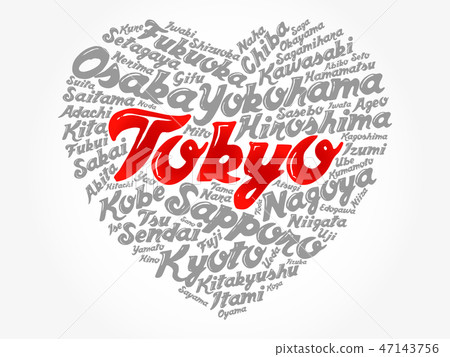 List of cities and towns in Japan, word cloud 47143756