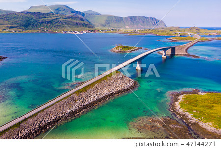 Lofoten islands landscape, Norway 47144271