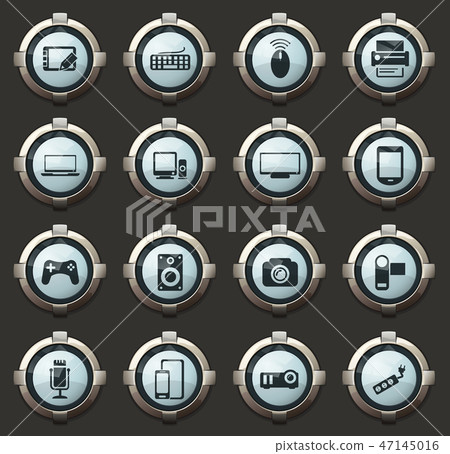 Devices icons set Devices icons set 47145016