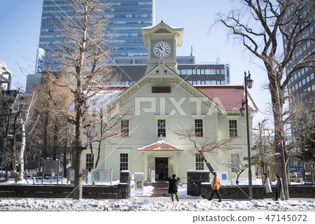 Sapporo clock tower (after renovation in 2018) Sapporo clock tower (after renovation in 2018) 47145072