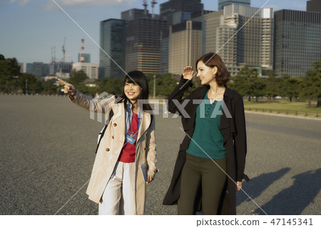 外國人和東京觀光 外國人和東京觀光 47145341