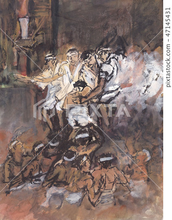 浦來裸體節[舞台上] 47145431