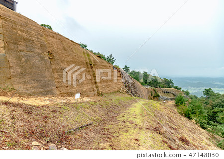 Castle wall of Kinoshiro Castle wall of Kinoshiro 47148030