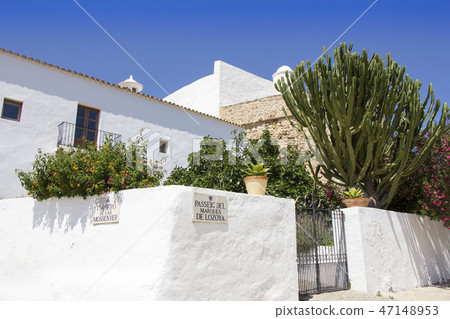Church of Santa Eularia des Riu in Ibiza Spain Church of Santa Eularia des Riu in Ibiza Spain 47148953