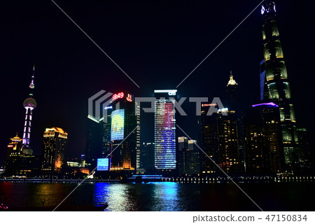 Shanghai Bund night view 2 Shanghai Bund night view 2 47150834