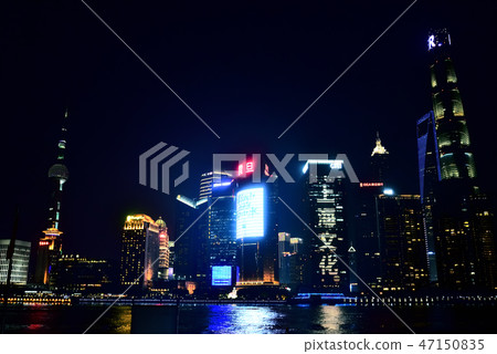 Shanghai Bund night view 3 Shanghai Bund night view 3 47150835