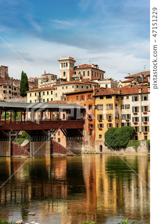 Bassano del Grappa with Bridge of the Alpini 47151229