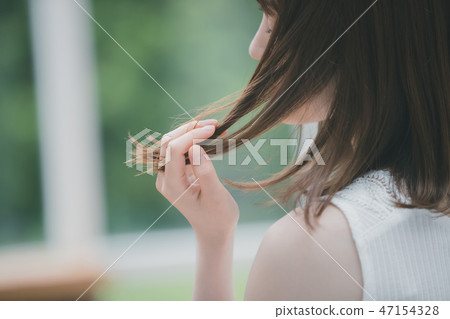 頭髮 髪 女生 47154328