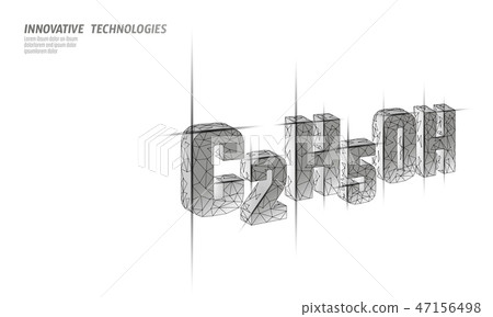 Ethanol molecular formula. Ecology science biofuel C2H5OH chemistry biotechnology eco concept Ethanol molecular formula. Ecology science biofuel C2H5OH chemistry biotechnology eco concept 47156498