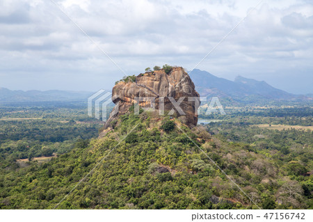 Lion Rock in Sigiriya, Sri Lanka 47156742