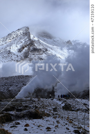 Scenery from Hokkaido Daisetsuzan Asahidake ropeway walk course Scenery from Hokkaido Daisetsuzan Asahidake ropeway walk course 47159110