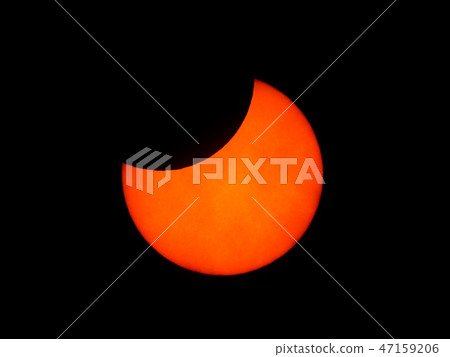 January 6, 2019 Partial solar eclipse in Ibaraki 47159206