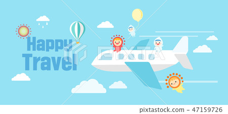 Travel Flat Illustration 47159726