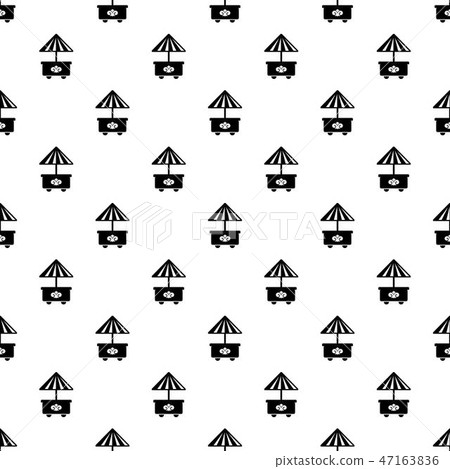 Mobile stall pattern vector seamless Mobile stall pattern vector seamless 47163836
