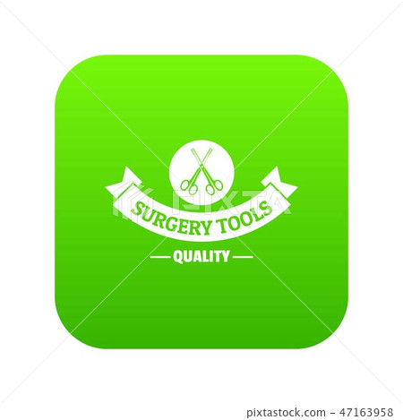 Quality instrument icon green vector Quality instrument icon green vector 47163958