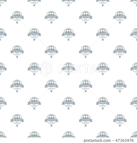 Fun air balloon pattern vector seamless Fun air balloon pattern vector seamless 47163976
