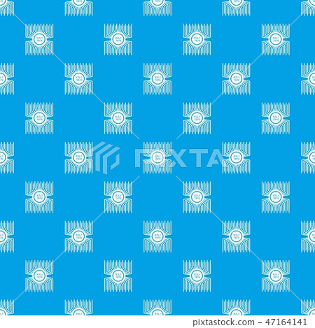 Microprocessor pattern vector seamless blue 47164141