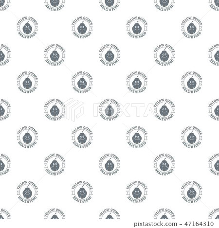 Yellow quince pattern vector seamless - Stock Illustration [47164310 ...
