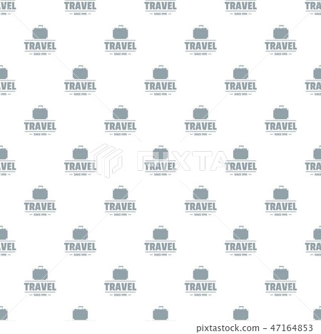 Trip bags pattern vector seamless Trip bags pattern vector seamless 47164853