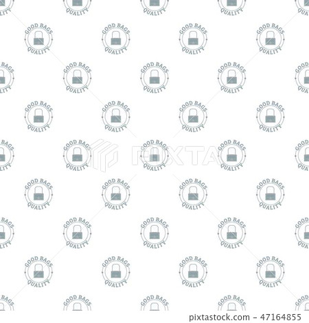 Quality bags pattern vector seamless Quality bags pattern vector seamless 47164855