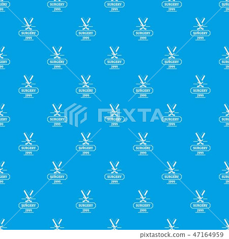 Medicine pattern vector seamless blue 47164959