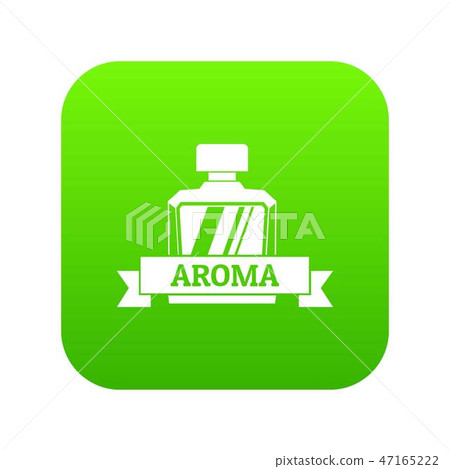 Aroma icon green vector Aroma icon green vector 47165222