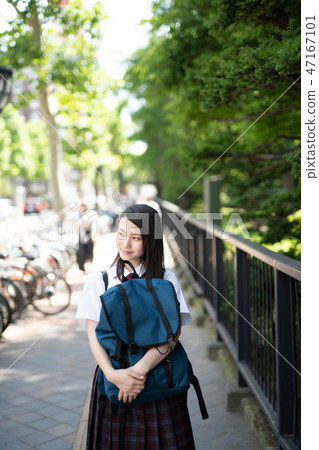 Schoolgirl Sapporo School Trip 47167101