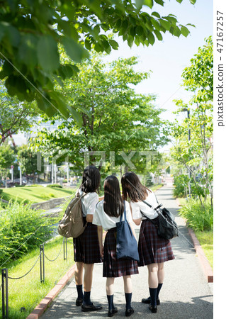 Schoolgirl Sapporo School Trip 47167257