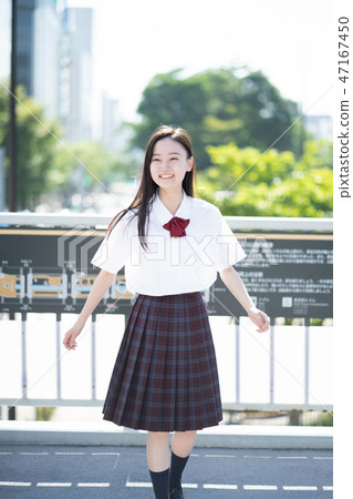School girls high school portrait School girls high school portrait 47167450