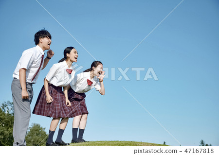 High school student youth High school student youth 47167818