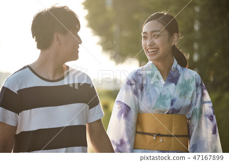 夫婦浴衣約會 夫婦浴衣約會 47167899