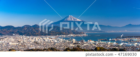 "Shizuoka prefecture" View of Mt. Fuji / Shimizu Port "From Nipponaira" "Shizuoka prefecture" View of Mt. Fuji / Shimizu Port "From Nipponaira" 47169030