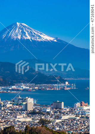 "Shizuoka prefecture" View of Mt. Fuji / Shimizu Port "From Nipponaira" 47169041