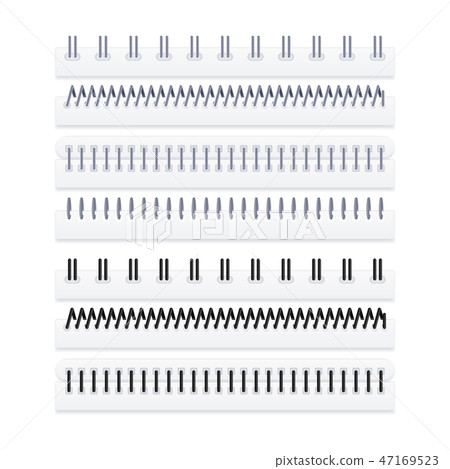 set of spirals for notepads set of spirals for notepads 47169523