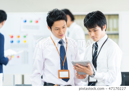 Male employee businessman Business image Male employee businessman Business image 47170227