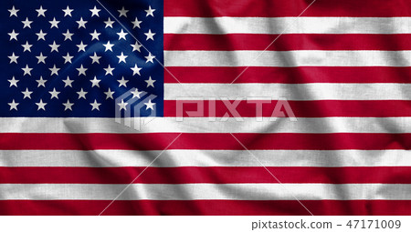 Shadows on American flag background Shadows on American flag background 47171009