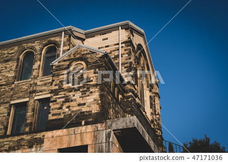 Old Western-style building image color, peripheral light quantity editing Old Western-style building image color, peripheral light quantity editing 47171036
