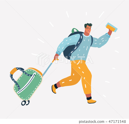 Businessman travel concept. 47171548