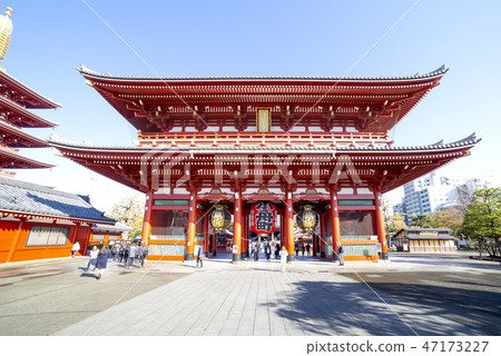 Senso-ji Temple Hokuramon Senso-ji Temple Hokuramon 47173227