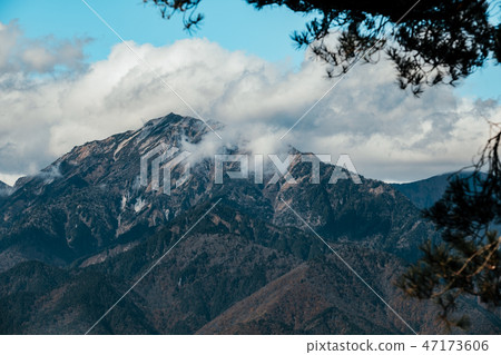 View of Mt. Bankari from Mt. 47173606