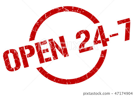 open 24 7 stamp open 24 7 stamp 47174904