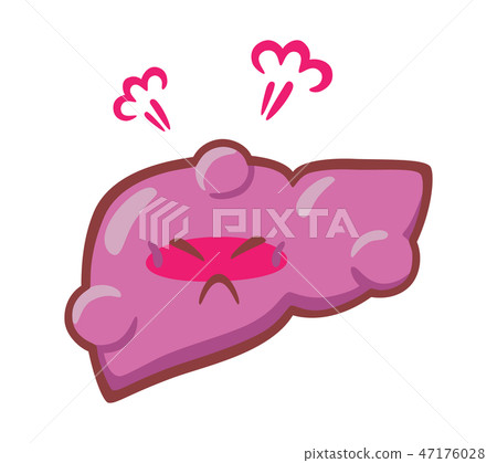 Liver with tumor get angry 47176028